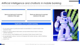 Artificial Intelligence And Chatbots Comprehensive Guide For Mobile Banking Fin SS V