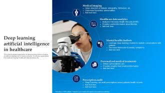 Artificial Intelligence And Healthcare Powerpoint Ppt Template Bundles Appealing Downloadable