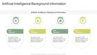 Artificial Intelligence Background Information In Powerpoint And Google Slides Cpb