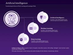 Artificial intelligence building powerpoint presentation topics