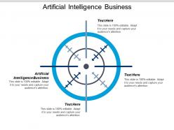 Artificial intelligence business ppt powerpoint presentation pictures design templates cpb