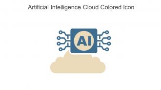 Artificial Intelligence Cloud Colored Icon In Powerpoint Pptx Png And Editable Eps Format