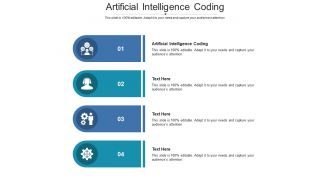 Artificial intelligence coding ppt powerpoint presentation infographic template elements cpb