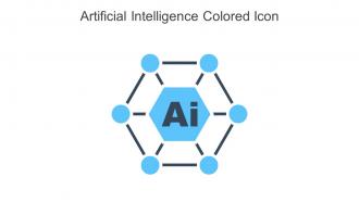 Artificial Intelligence Colored Icon In Powerpoint Pptx Png And Editable Eps Format