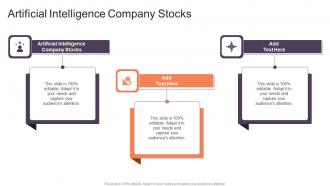Artificial Intelligence Company Stocks In Powerpoint And Google Slides Cpb