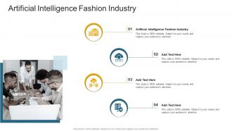 Artificial Intelligence Fashion Industry In Powerpoint And Google Slides Cpb