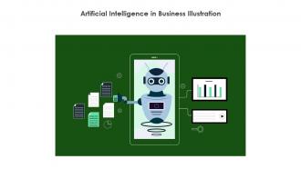 Artificial Intelligence In Business Illustration