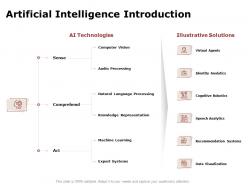 Artificial intelligence introduction agents ppt powerpoint styles
