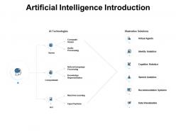 Artificial intelligence introduction processing ppt powerpoint presentation pictures files