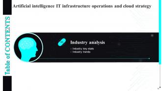 Artificial Intelligence IT Infrastructure Operations And Cloud Strategy Powerpoint Presentation Slides V Analytical Image