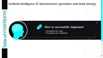 Artificial Intelligence IT Infrastructure Operations And Cloud Strategy Powerpoint Presentation Slides V Slides Images
