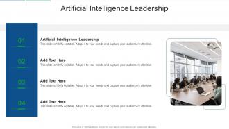 Artificial Intelligence Leadership In Powerpoint And Google Slides Cpb