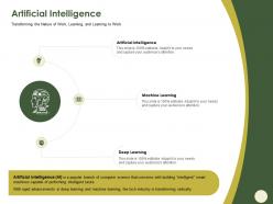Artificial intelligence learning m563 ppt powerpoint presentation infographics themes