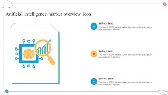 Artificial Intelligence Market Overview Icon