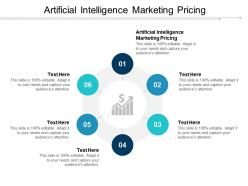Artificial intelligence marketing pricing ppt powerpoint presentation layouts brochure cpb