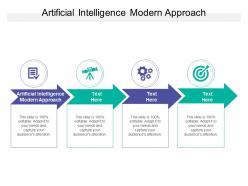 Artificial intelligence modern approach ppt powerpoint presentation gallery cpb