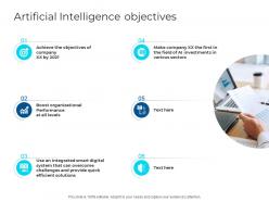 Artificial intelligence objectives ai ppt slides