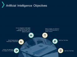 Artificial intelligence objectives organizational company ppt powerpoint presentation inspiration rules