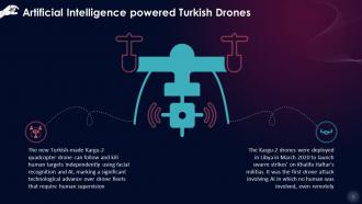 Artificial Intelligence Powered Drones For Military Operations Training Ppt