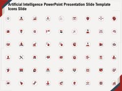 Artificial intelligence powerpoint presentation slide template icons slide
