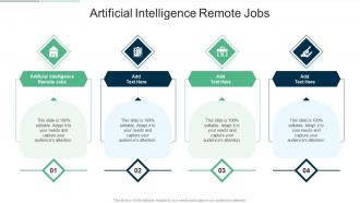 Artificial Intelligence Remote Jobs In Powerpoint And Google Slides Cpb