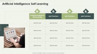 Artificial Intelligence Self Learning In Powerpoint And Google Slides Cpb