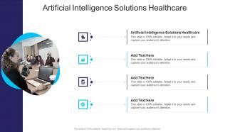 Artificial Intelligence Solutions Healthcare In Powerpoint And Google Slides Cpb
