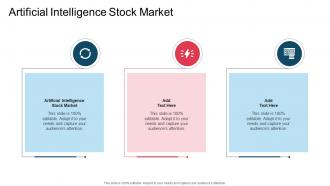 Artificial Intelligence Stock Market In Powerpoint And Google Slides Cpb