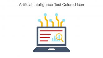 Artificial Intelligence Test Colored Icon In Powerpoint Pptx Png And Editable Eps Format