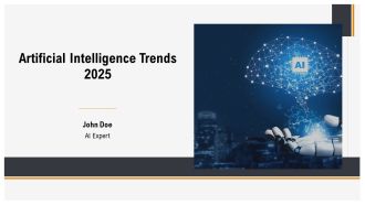 Artificial Intelligence Trends 2025 PPT Example AT