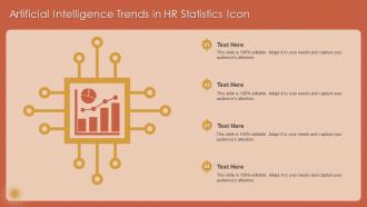 Artificial Intelligence Trends In HR Statistics Icon