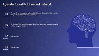 Artificial Neural Networks IT Powerpoint Presentation Slides PPT Sample