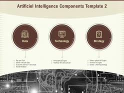 Artificiel Intelligence Components Template Technology Ppt Powerpoint Visuals
