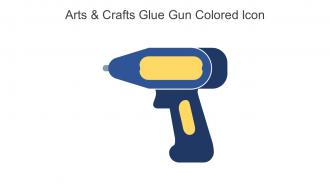 Arts And Crafts Glue Gun Colored Icon In Powerpoint Pptx Png And Editable Eps Format