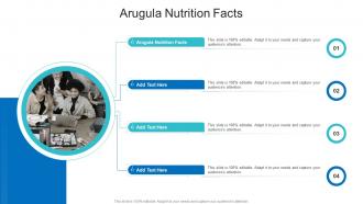 Arugula Nutrition Facts In Powerpoint And Google Slides Cpb