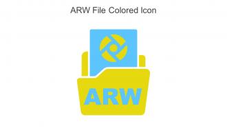 ARW File Colored Icon In Powerpoint Pptx Png And Editable Eps Format