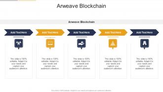 Arweave Blockchain In Powerpoint And Google Slides Cpb
