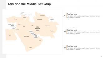 Asia And The Middle East Map