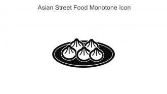 Asian Street Food Monotone Icon In Powerpoint Pptx Png And Editable Eps Format