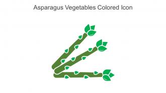 Asparagus Vegetables Colored Icon In Powerpoint Pptx Png And Editable Eps Format