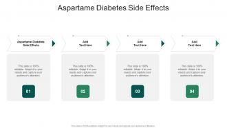 Aspartame Diabetes Side Effects In Powerpoint And Google Slides Cpb