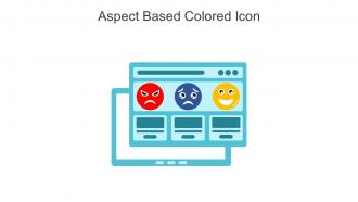 Aspect Based Colored Icon In Powerpoint Pptx Png And Editable Eps Format