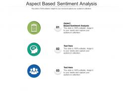 Aspect based sentiment analysis ppt powerpoint presentation templates cpb