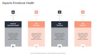 Aspects Emotional Health In Powerpoint And Google Slides Cpb