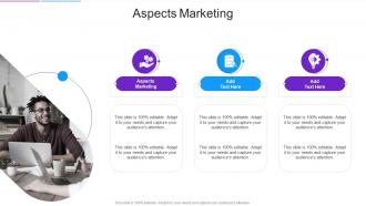 Aspects Marketing In Powerpoint And Google Slides Cpb