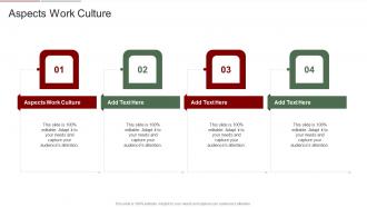 Aspects Work Culture In Powerpoint And Google Slides cpb