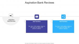 Aspiration Bank Reviews In Powerpoint And Google Slides Cpb