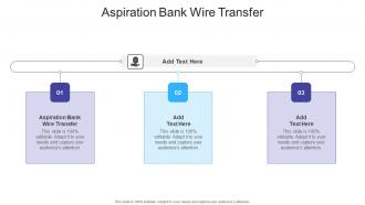Aspiration Bank Wire Transfer In Powerpoint And Google Slides Cpb