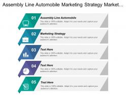 Assembly line automobile marketing strategy market research strategies