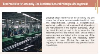 Assembly Line Consistent General Principles Management Powerpoint Presentation And Google Slides ICP Best Impactful